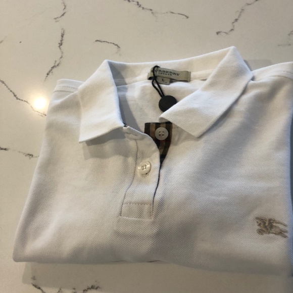 Girl's Burberry polo, New with partial tags still attached - Picture 1 of 6